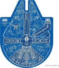 Ridley's games Dvostranska sestavljanka Star Wars: Millennium Falcon 1000 kosov