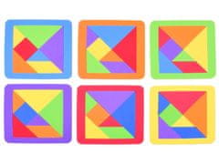 Toys Penasta sestavljanka tangram večbarvna sestavljanka ZA3343