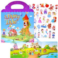 Toys Pravljični album z nalepkami za grad princese ZA4763