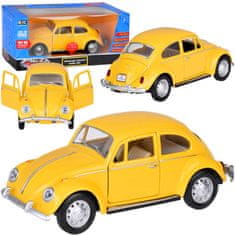 Toys Zbirateljski avto Volkswagen Classical Beetle 1967 1:36 kovinski avto svetlobni zvok ZA5055