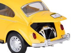 Toys Zbirateljski avto Volkswagen Classical Beetle 1967 1:36 kovinski avto svetlobni zvok ZA5055