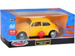 Toys Zbirateljski avto Volkswagen Classical Beetle 1967 1:36 kovinski avto svetlobni zvok ZA5055