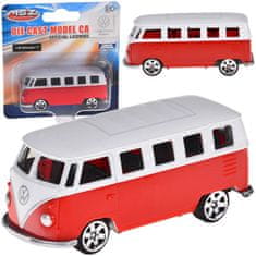 Toys Licenčni kovinski avtomobil Volkswagen T1 1:56 odskočna deska ZA5063