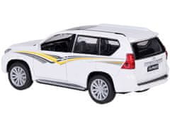 Toys Kovinski model avtomobila TOYOTA LAND CRUISER PRADO light sound SUV ZA5056