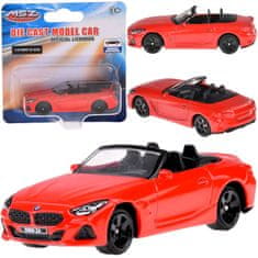 Toys Licenčni kovinski avtomobil BMW Z4 M40i 1:57 dirkalnik ZA5061