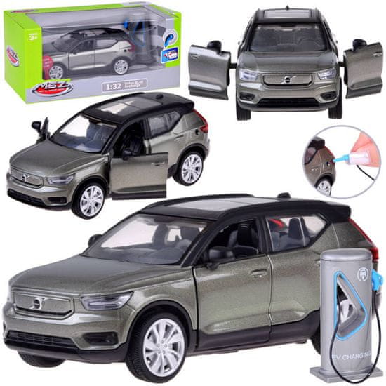 Toys Kovinski avtomobil Električni crossover Volvo XC40 zveni luči ZA5043