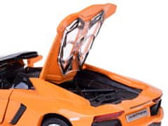 Toys Kovinski model avtomobila Lamborghini Aventador Roadster 1:32 interaktivni. ZA5053