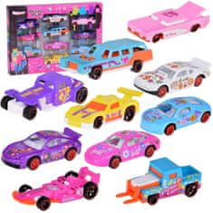 Toys Diecast 10pc avtomobili avtomobili športni avtomobili set ZA5320