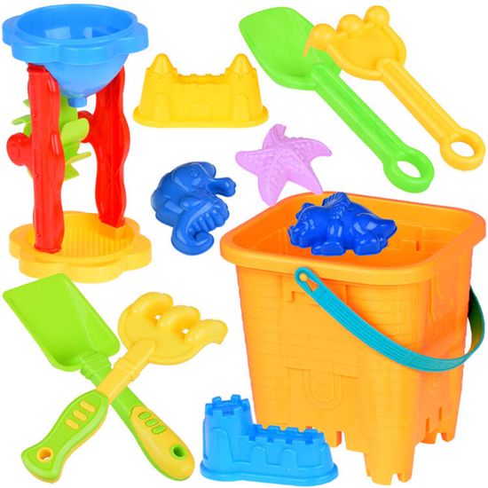 Toys Komplet za pesek vedro + kalupi + orodje ZA5079