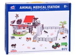 Toys Set veterinarjev za živali na kmetiji 102 elementa ZA5350