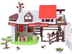 Toys Set veterinarjev za živali na kmetiji 102 elementa ZA5350