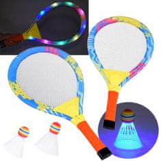 Toys Svetleče palete za badminton - badminton Družabna igra SP0779