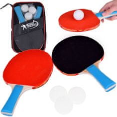 Toys Lesene žogice za ping-pong + 3 žogice Namizni tenis SP0768