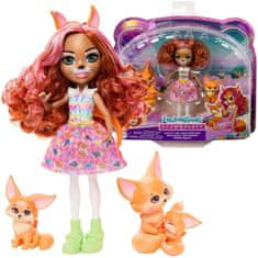 Toys Enchantimals Filigranski komplet lutk lisice družina lisice Perk ZA5106