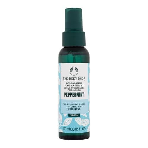 The Body Shop Peppermint Invigorating Foot & Leg Mist hladilen in poživljajoč sprej za stopala