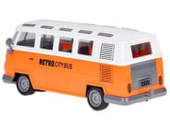 Toys RETRO CITY BUS osvetljen avtobus, ki se upravlja z daljinskim upravljalnikom RC0677