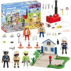 Toys Playmobil My Figures reševalne figurice 120ele ZA5433