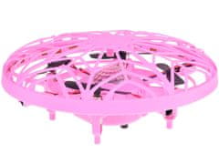 Toys Leteči disk dron z LED lučjo, ki ga upravljate ročno RC0653 RO