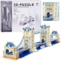 Toys 3D Tower Bridge 120-delna prostorska sestavljanka London ZA5399