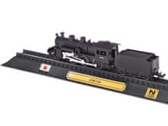 Toys Lokomotiva eleganten zbirateljski model JNR C50 Japonska 1:160 RC0648