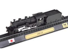 Toys Lokomotiva eleganten zbirateljski model JNR C50 Japonska 1:160 RC0648