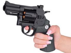 Toys Revolver Handy Gun komplet za peneče kartuše + gelske kroglice ZA5317