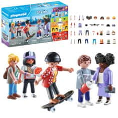 Toys Playmobil 54-delna opeka 71401 Ustvari svojo figuro ZA5434