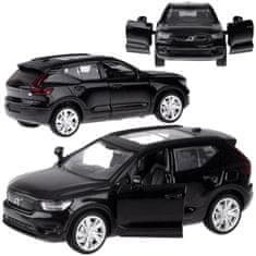 Toys Kovinski model avtomobila Volvo XC40 Recharge scale 1:32 sounds light ZA4614