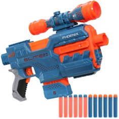 Toys Nerf Elite 2.0 Phoenix avtomatska pištola + namerilnik + komplet nabojev ZA5184