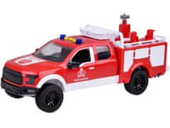 Toys Gasilska brigada Vrtljiva cev + črpalka Zvočna svetloba + odpiranje vrat ZA5232