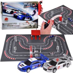 Toys Audi krmiljen avto dirkališče daljinsko upravljanje gradnja RC0621