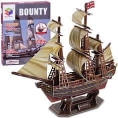 Toys 3D sestavljanka ladja Bounty mornariška ladja 125 el. ZA2599