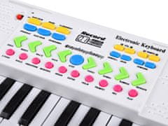 Toys Organ mini igrača tipkovnica za otroke 37 tipk mikrofon IN0160