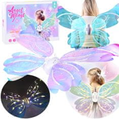 Toys Svetleča krila za metulja, elfa, vilo Fairy Fairy Wings ZA5004