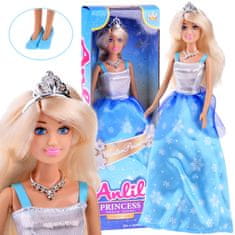 Toys Anlily Čudovita lutka princese Pepelke v plesni obleki 30cm ZA4305