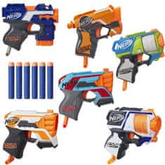 Toys Veliki komplet pištol Nerf Strike Set 6 kosov pištol + penasti naboji ZA5181