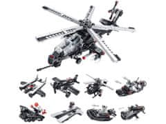 Toys Tehnični Vojaški helikopter 3v1 ZA3442