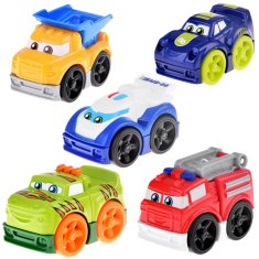 Toys FisherPrice MEGA BLOCKS zložljiv gasilski avto s samokolnico MIX ZA5111