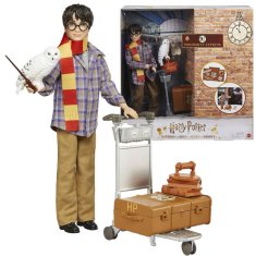 Toys Mattelova lutka Harry Potter na ploščadi + Hedwigina sova GXW31 ZA4930