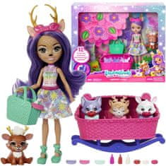 Toys Enchantimals Danessa Deer Sprint lutka + presenečenje ZA5110