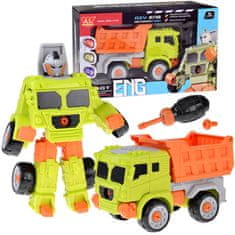 Toys Super gradbeno vozilo avto-robot 2v1 Samohodnik ZA4704 B