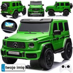 Toys Avtomobilska baterija Mercedes G Class 63 AMG 4x4 Panel Radio 2 sedeža PA0309