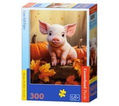 Toys Puzzle 300 B-030569 Srčkan jesenski pujsek