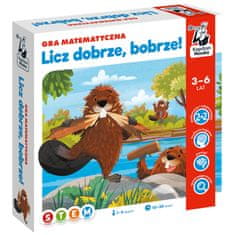 Toys Kapitan Nauka Računaj prav, bober! Matematična izobraževalna igra GR0673