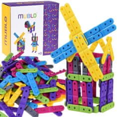 Toys Mublo barvne upogljive palice 100 kosov 50505 ZA4989