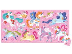 Toys CzuCzu Puzzle Ah the Unicorn Ponies 60 kosov ZA4851