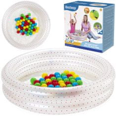 Toys Bestway Bazenček z žogicami 0,91 cm x 0,20 m 51141