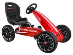 Toys GOKART ABARTH na pedalih Velika mehka kolesa PA0167