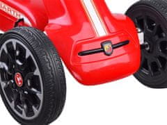 Toys GOKART ABARTH na pedalih Velika mehka kolesa PA0167