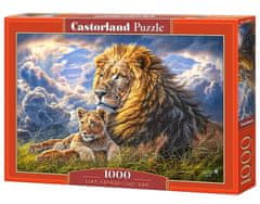 Toys Sestavljanka 1000 elementov C-104277 Kakršen oče, takšen sin lions lions